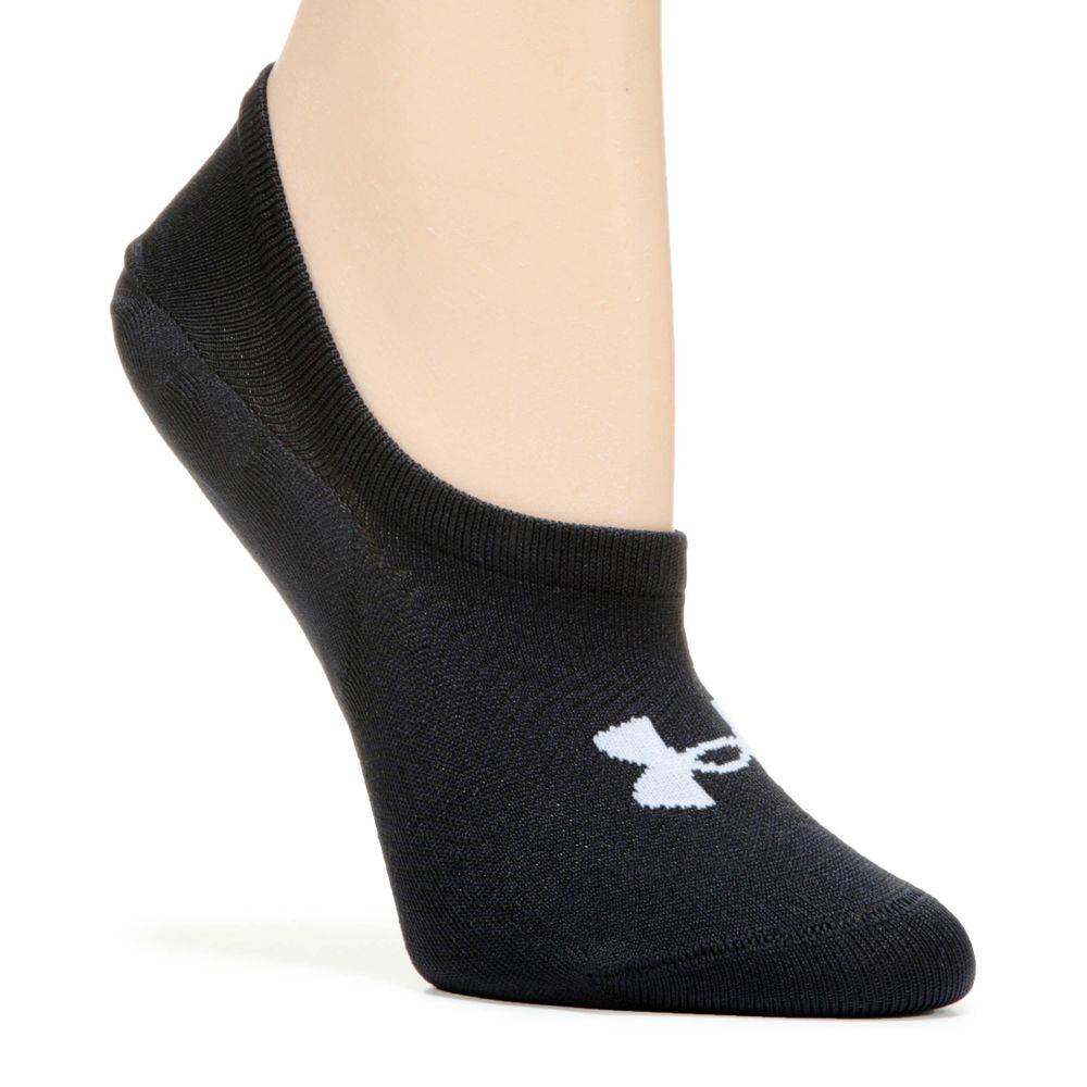 Under Armour Women's 3 Pack Essential Ultra Low Liner Socks