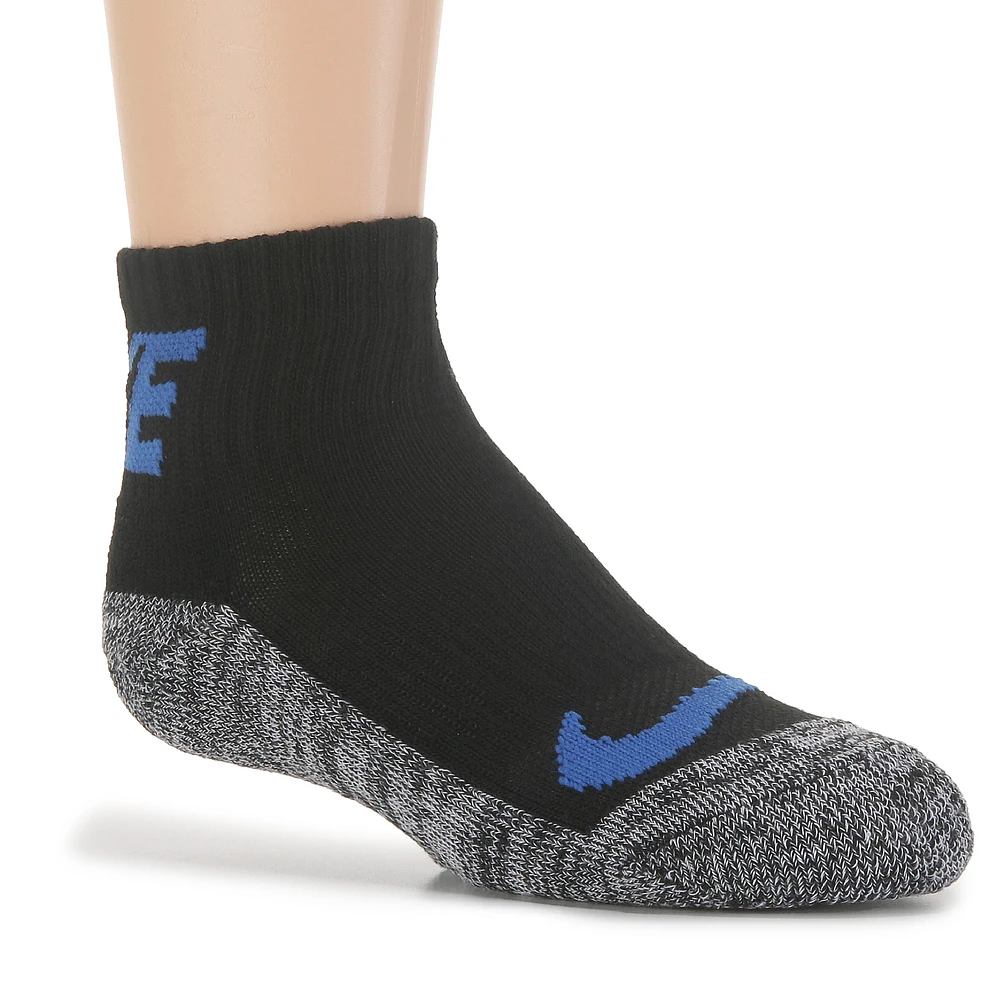Kids' 6 Pack Youth X-Small Cushioned Ankle Socks