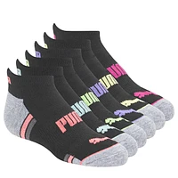 Kids' 6 Pack Low Cut Training Socks