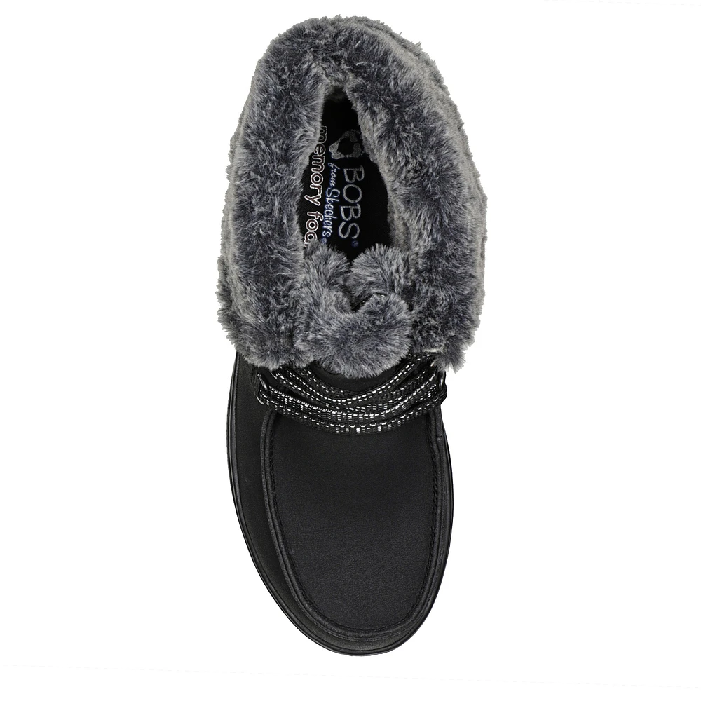 Women's BOBS Skipper Wave Fur Sneaker Boot