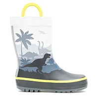 Kids' Dino Rain Boot Toddler