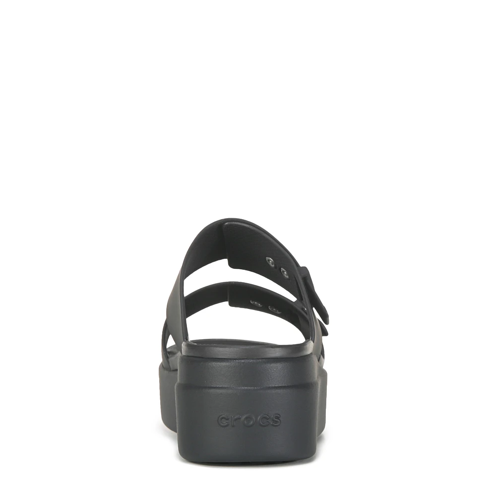 Women's Crocs Brooklyn Buckle Slide Sandal