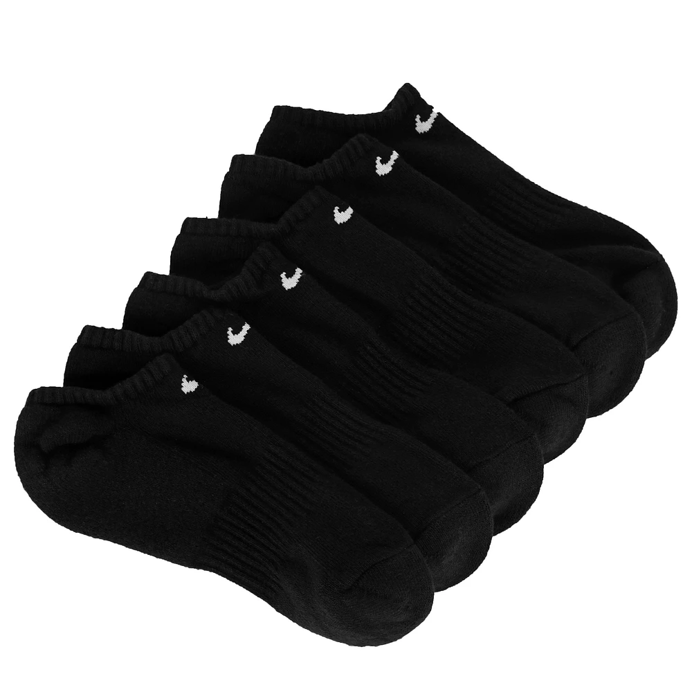 Kids' 6 Pack Small Everyday Cushion No Show Socks