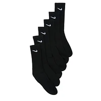 Men's 6 Pack Extra Large Everyday Cushion Crew Socks