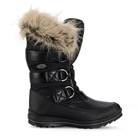 Women's Tundra Fur Waterproof Winter Boot