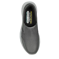 Men's Persistable Wide Memory Foam Slip On