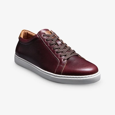 Courtside Football Grain Lace-up Sneaker