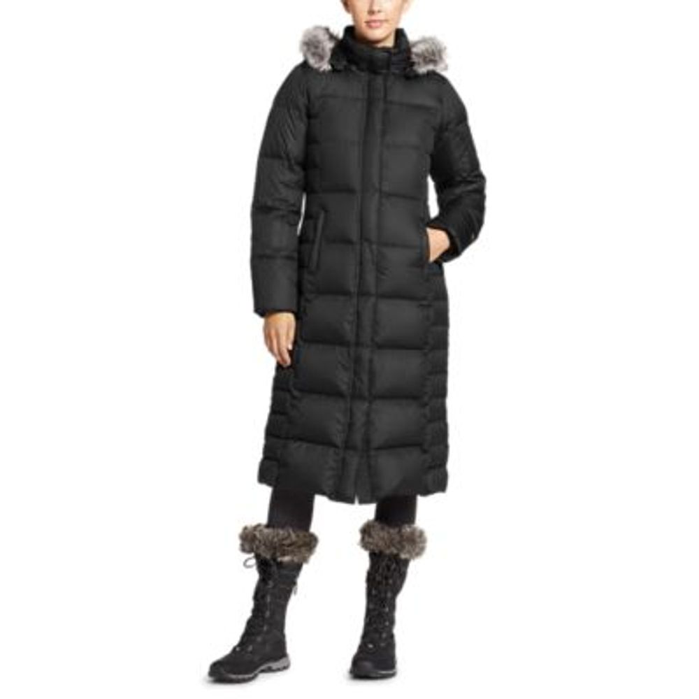 eddie bauer women's classic down duffle coat