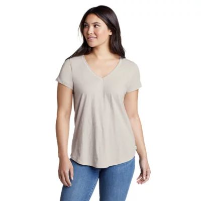 Women's Mountain Town Short-Sleeve V-Neck T-Shirt