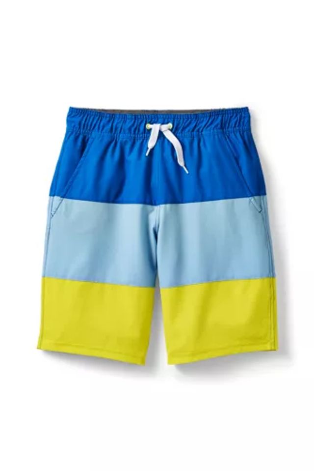 Nautica Men's Quick Dry Anchor Print 5 Swim Trunks