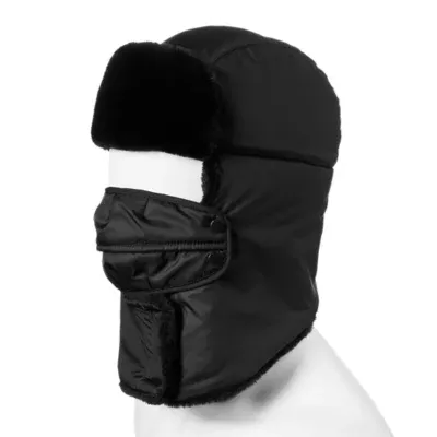 Trapper Hat w/Removable Face Cover