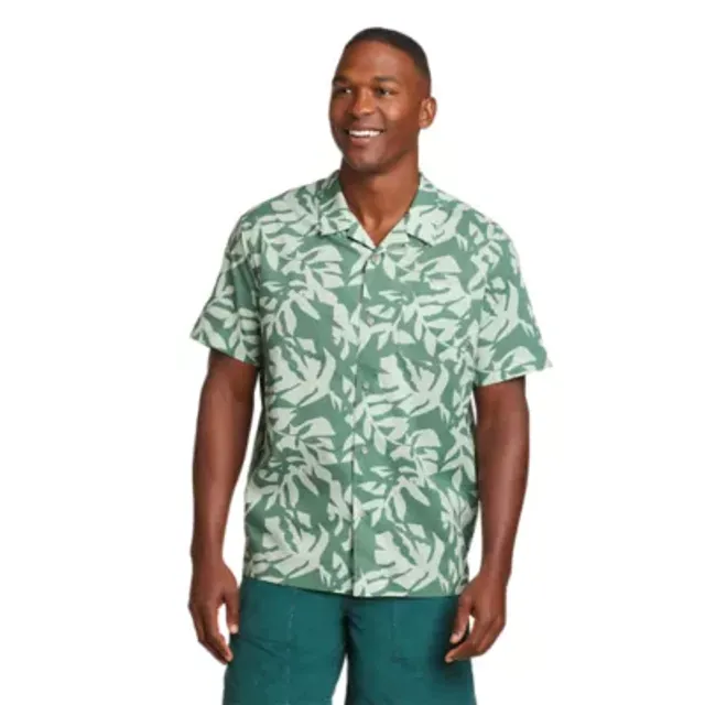 Men's Tommy Bahama White Oregon Ducks Run Like You Stole It Camp Button-Up  Shirt