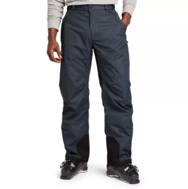 Men's Snowcat Fleece-lined Canvas Pants