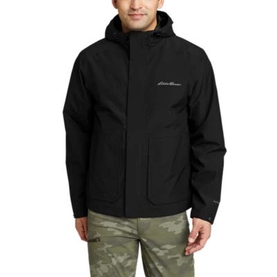 Eddie Bauer Men’s Hooded Down Jacket : : Clothing, Shoes &  Accessories