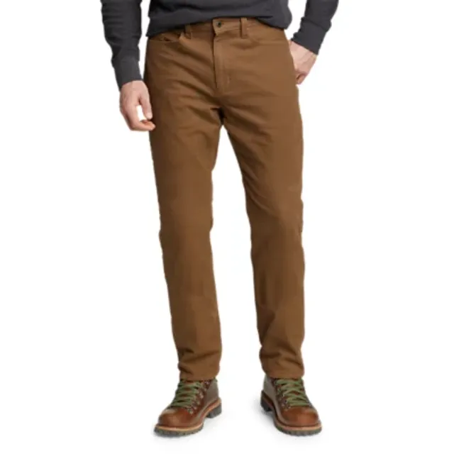 Eddie Bauer Men's H2Low Flex Flannel-Lined Jeans : : Clothing,  Shoes & Accessories