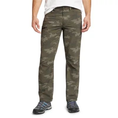 Eddie Bauer Men's Rainier Pull-On Fleece-Lined Pants