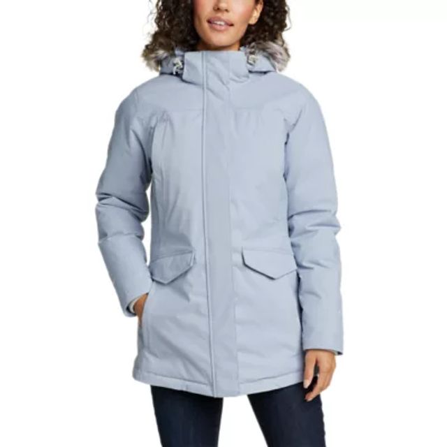 Eddie Bauer Women's Superior Down Stadium Coat, Seapine, Small : :  Clothing, Shoes & Accessories