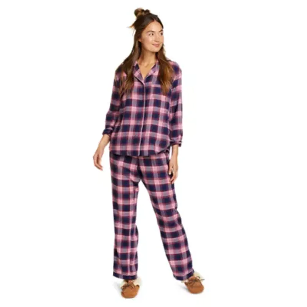 Eddie Bauer Women's Flannel Sleep Set