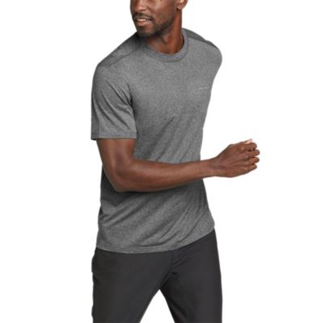 Eddie Bauer Men's HYOH Short-Sleeve T-Shirt - Med Gray - Size S