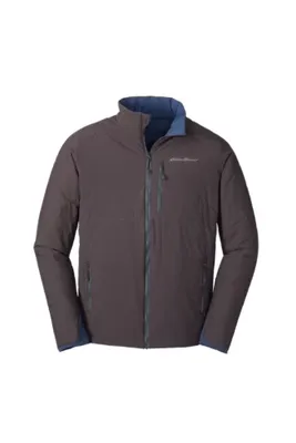 Eddie Bauer Men's Cascadia Fleece FZ, Storm at  Men's