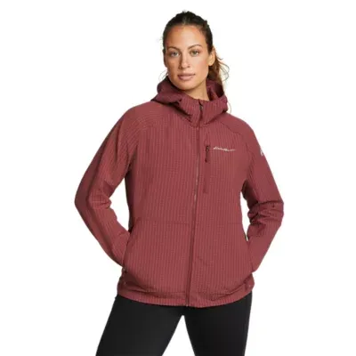 Women's Sandstone Backbone Grid Hoodie
