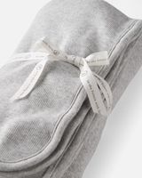 Organic Cotton Rib Blanket