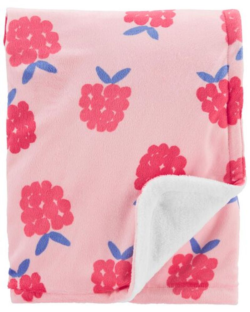 Raspberry Plush Blanket