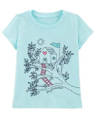 Toddler Tree House Jersey Tee