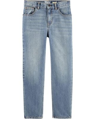 Straight Jeans in Natural Indigo