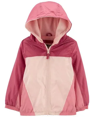 Toddler Colorblock Fleece-Lined Midweight Jacket