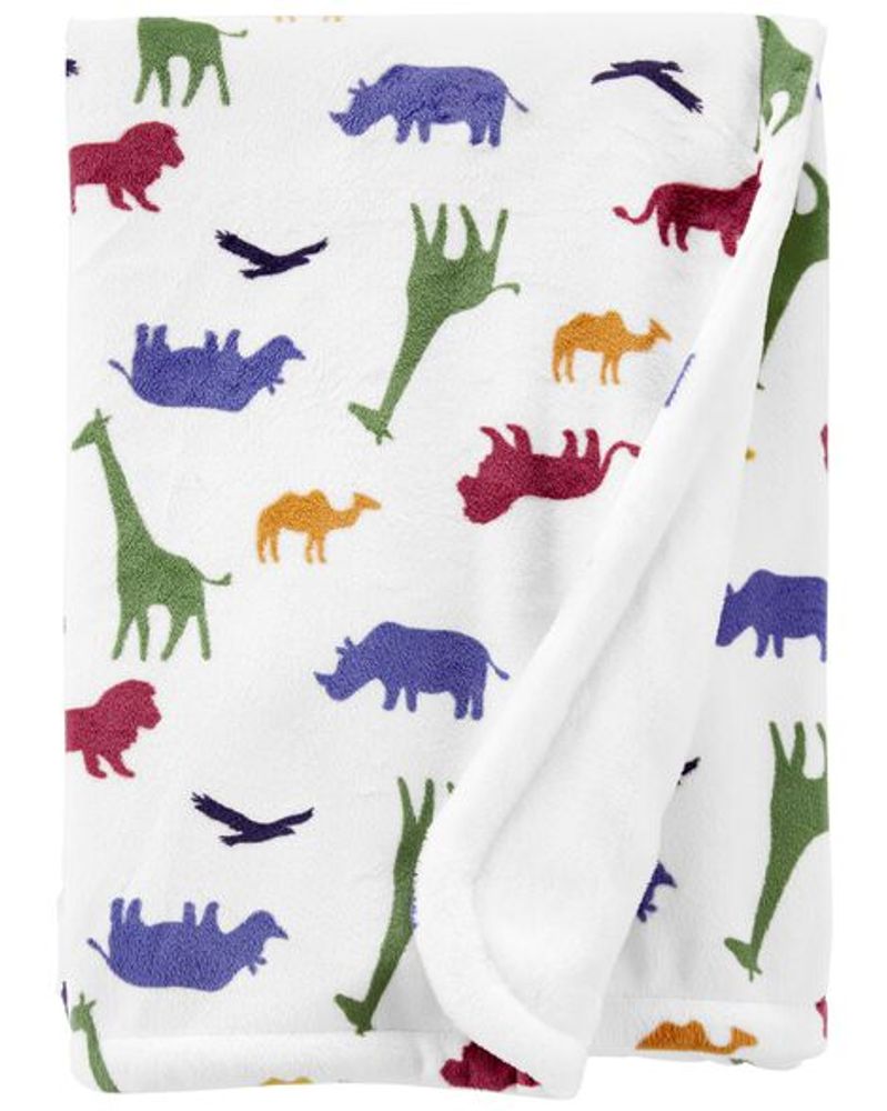 Animal Fuzzy Plush Blanket