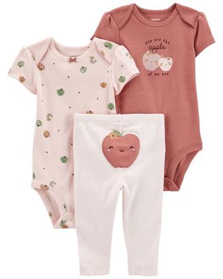 3-Piece Strawberry Little Character Set