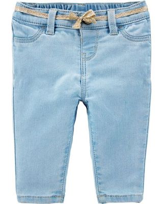 Knit Denim Jeans