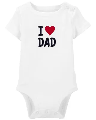 Baby I Love Dad Bodysuit
