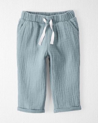 Organic Cotton Gauze Pants