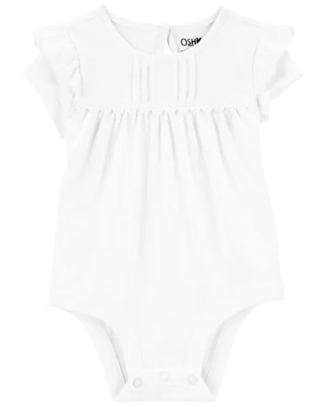 Baby Velvet Ruffle Bodysuit