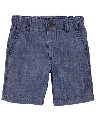 Chambray Shorts