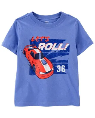 Toddler Let's Roll Race Car Tee
