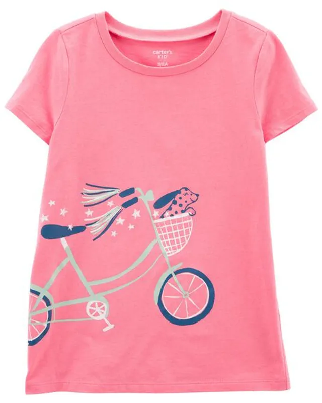 Carter's Kid Bicycle Dog Jersey Tee