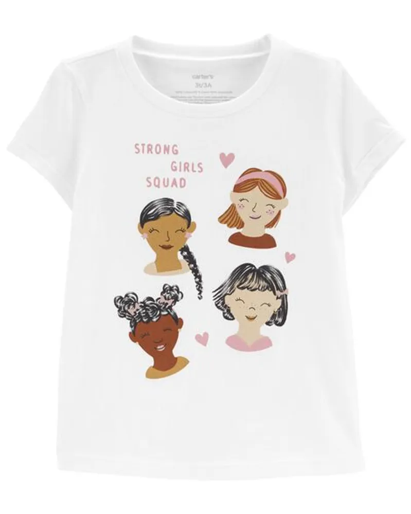 Strong Girls Squad Jersey Tee