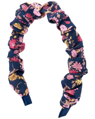 Floral Scrunched Headband
