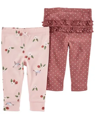 Baby 2-Pack Cotton Pants