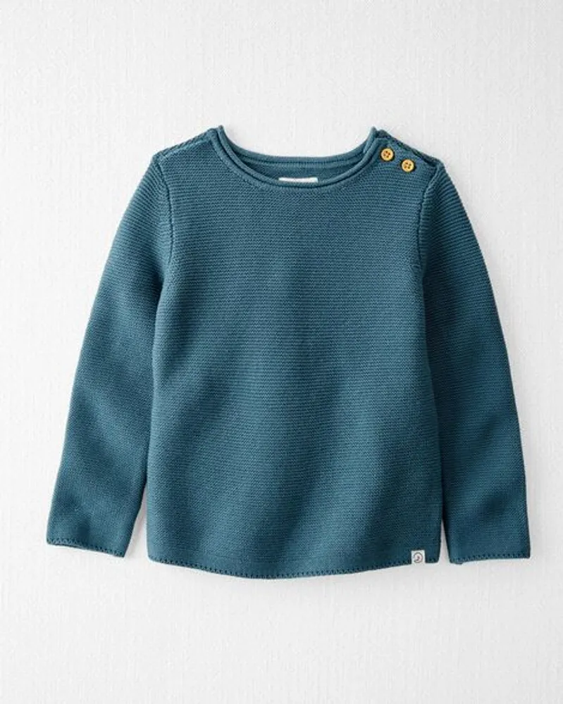 cotton knit pullover