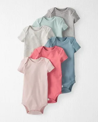 Baby -Pack Organic Cotton Rib Bodysuits