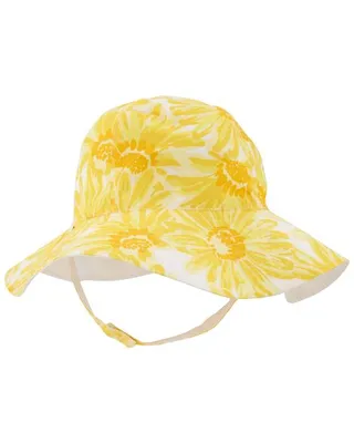 Baby Reversible Sunflower Sun Hat