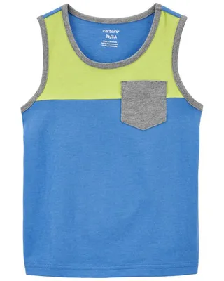 Toddler Pocket Jersey Tank