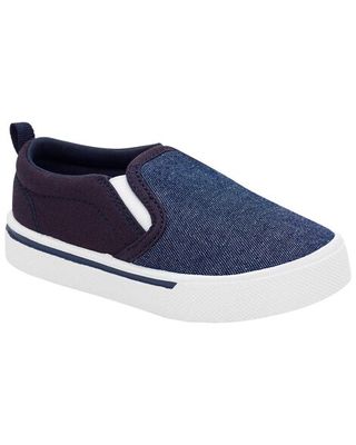 Two-Toned Slip-On Shoes