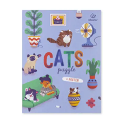 PUZZLE CATS - 54 PCS