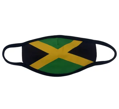 Jamaican Flag Mask