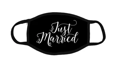 Just Married Mask